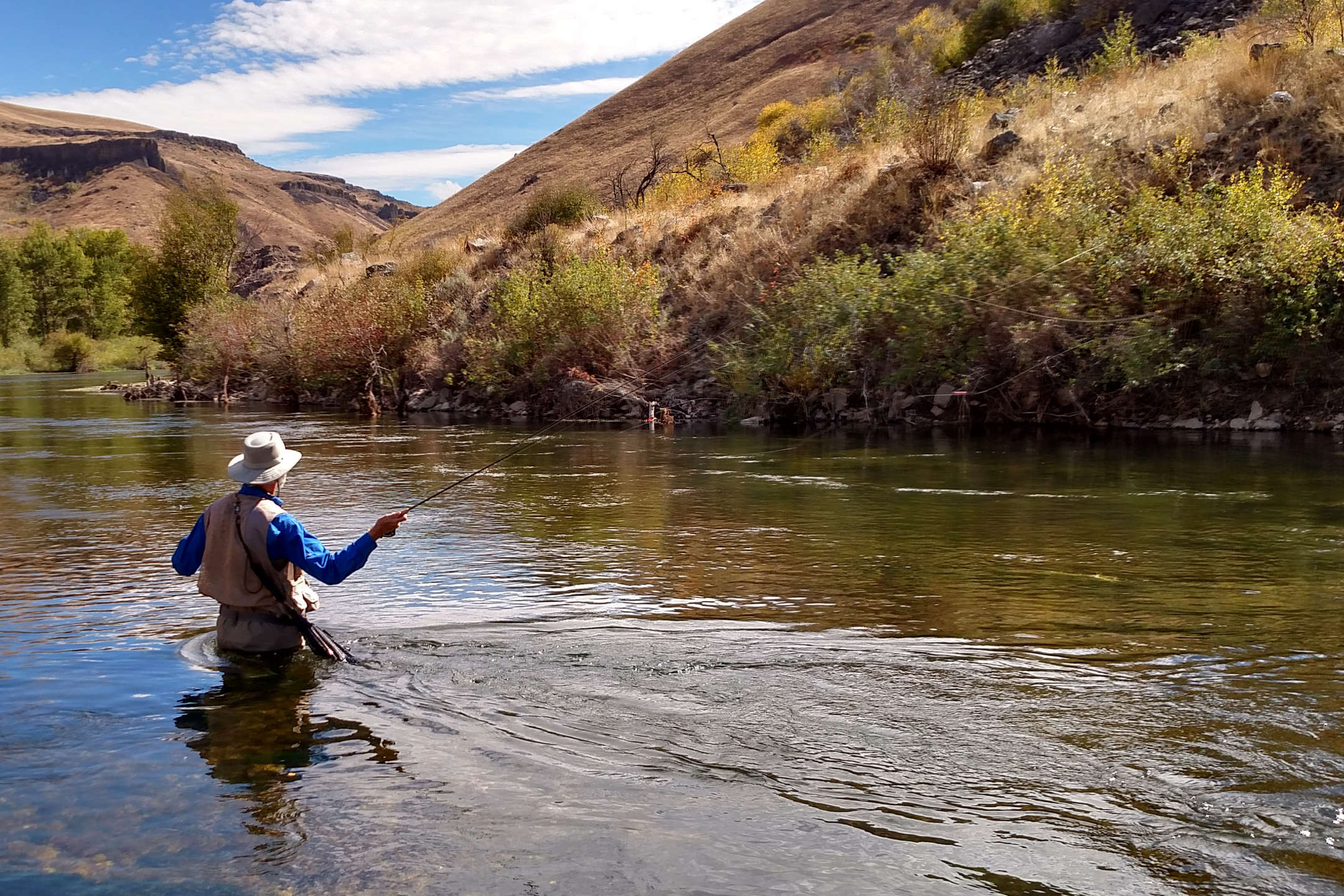 Choose from a selection of guided salmon, trout and grayling fly fishing in Scotland.