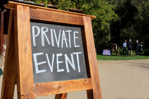 Find out about our event planning services